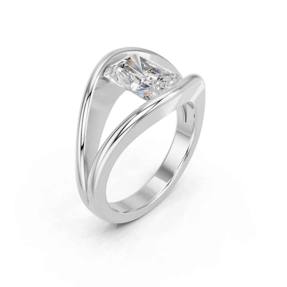 RADIANT FANCY BEZEL RING
