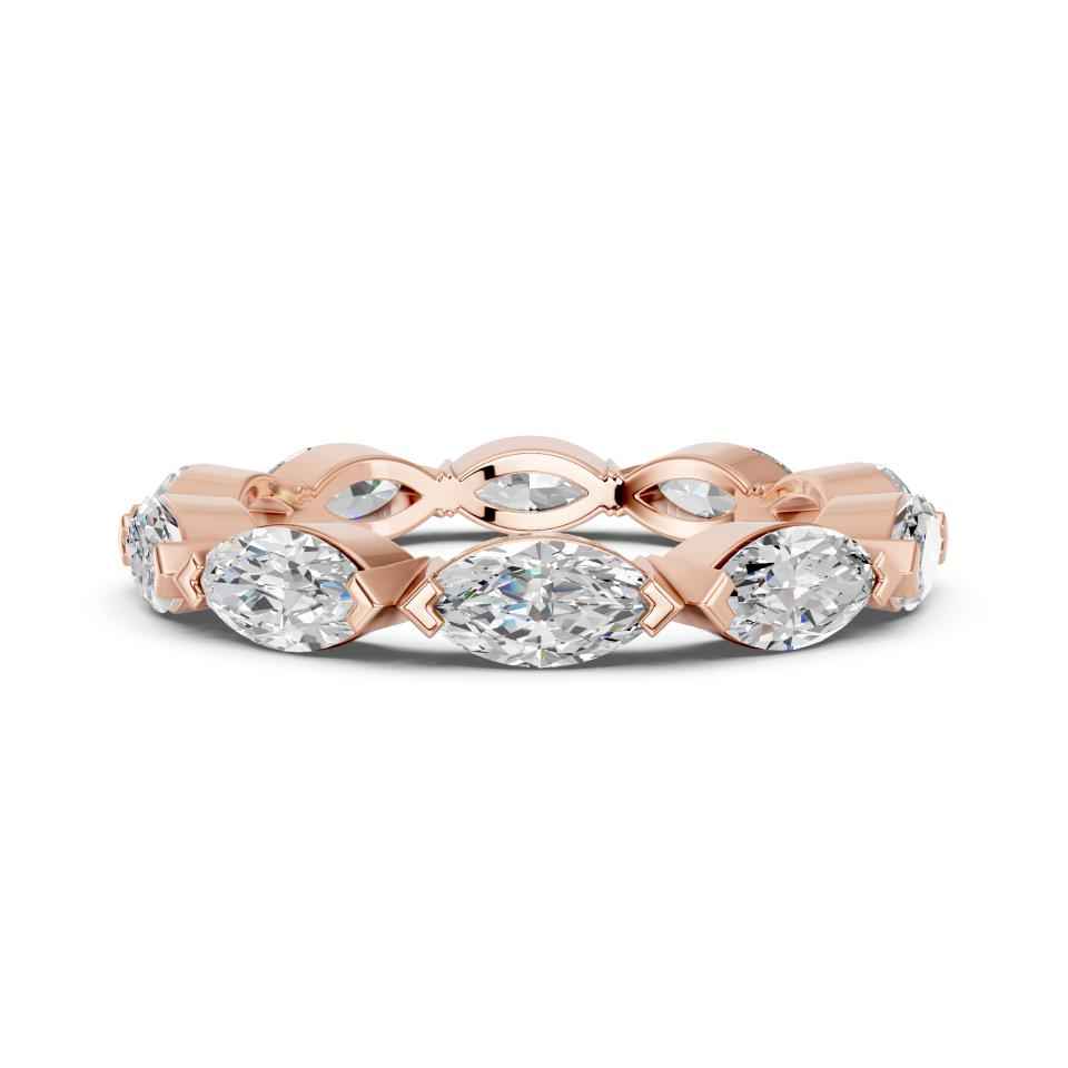 MARQUISE E-W ETERNITY BAND