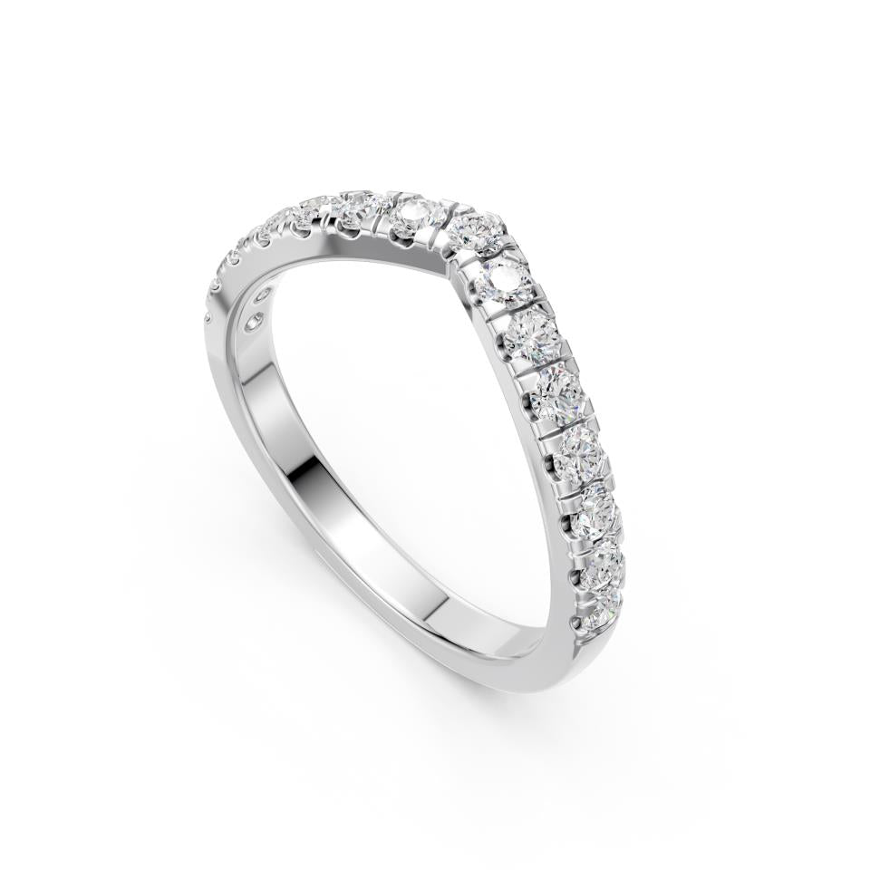 ROUND V CHERON WEDDING BAND