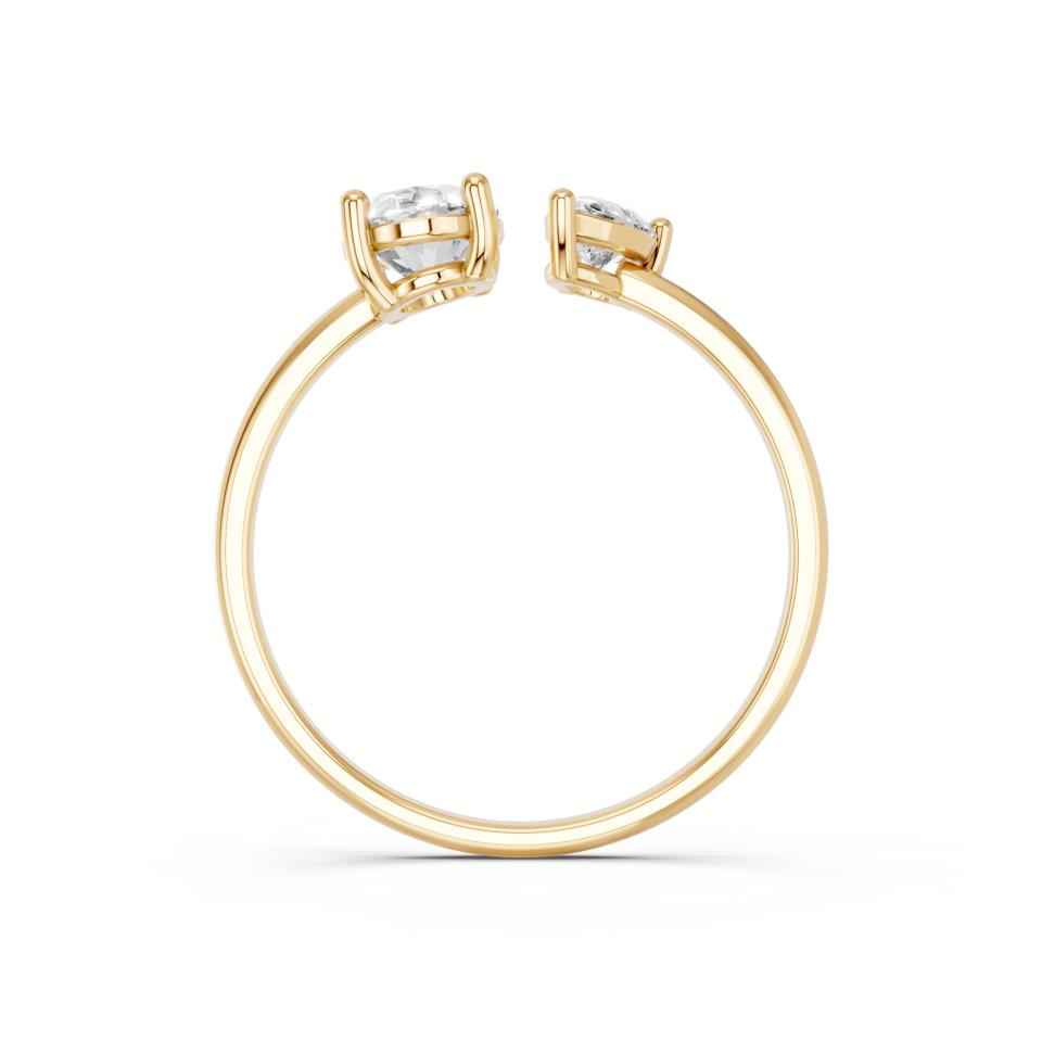 HEART & OVAL TOI MOI RING
