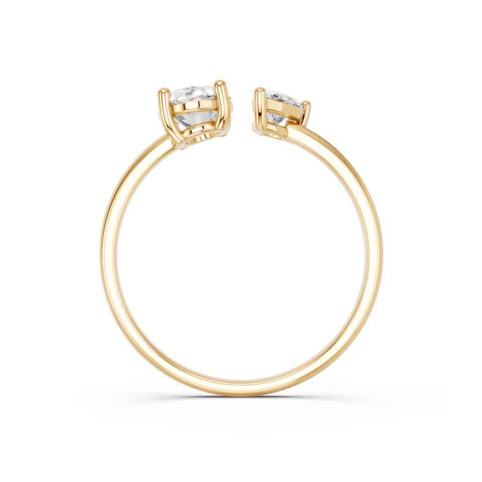 HEART & OVAL TOI MOI RING