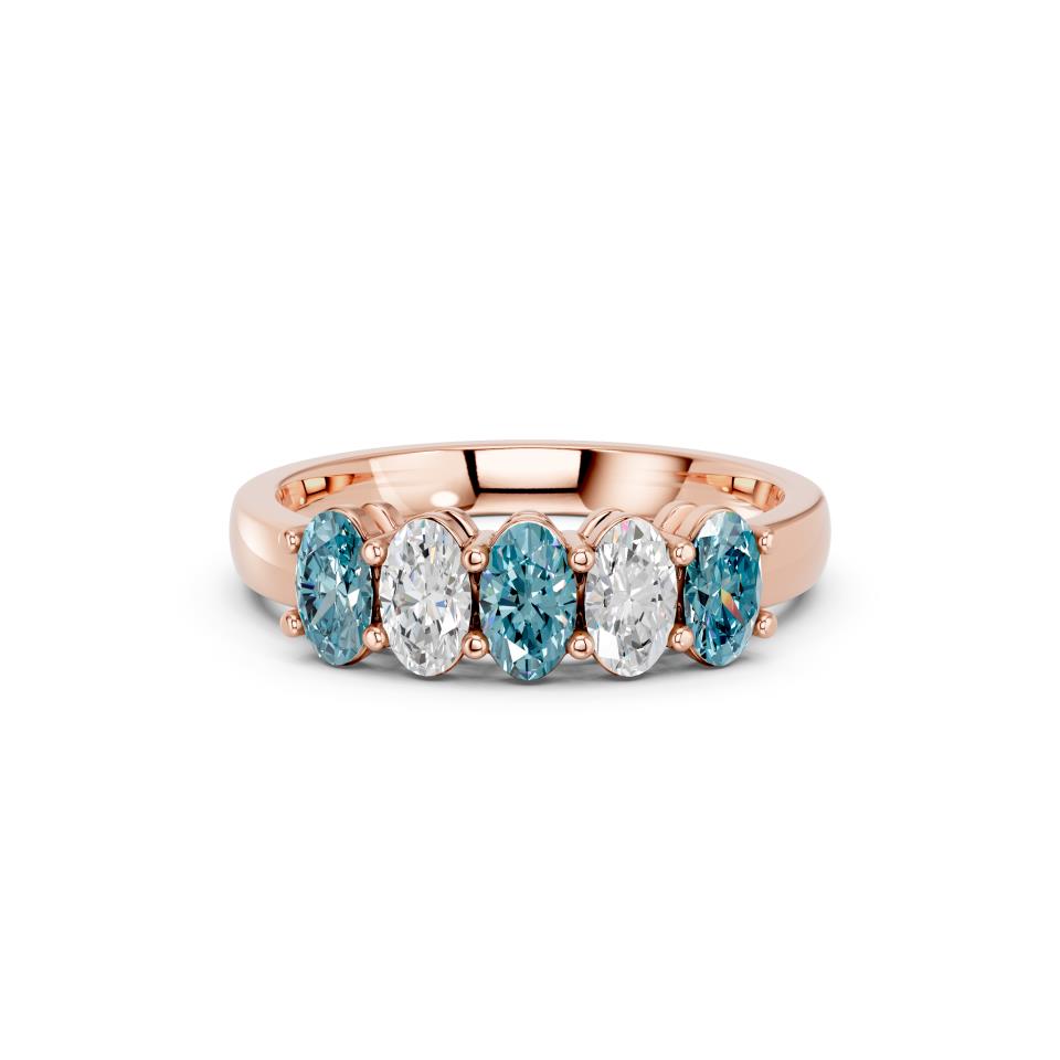BLUE OVAL BAND