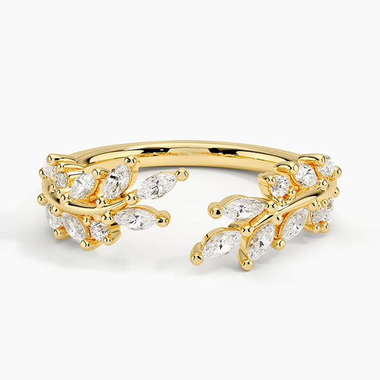 NOVA LEAF RING - M&D Signature Jewels