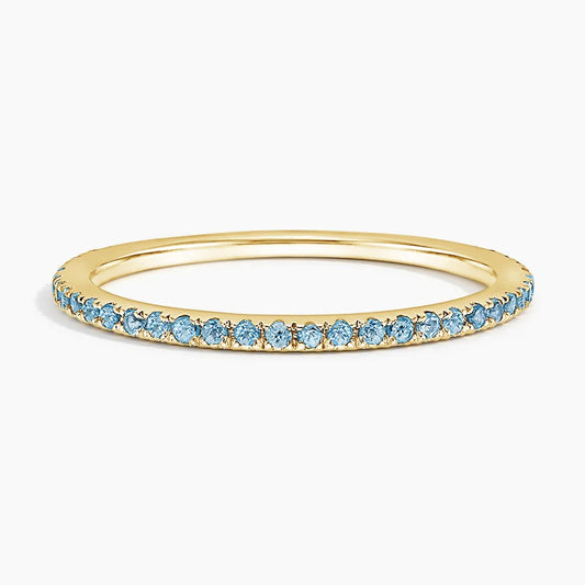 GLACIER BLUE TOPAZ RING - M&D Signature Jewels