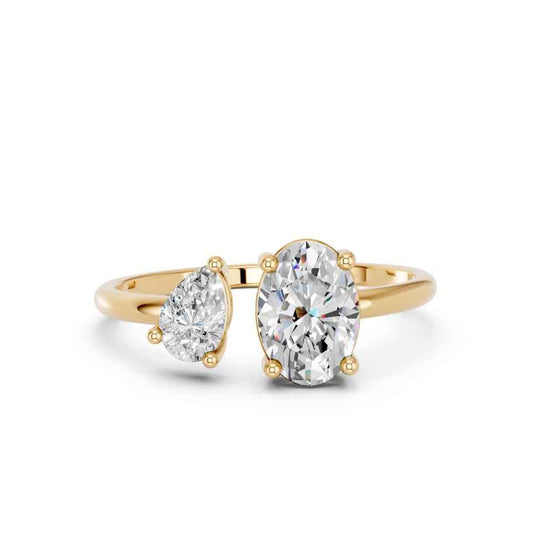 HEART & OVAL TOI MOI RING