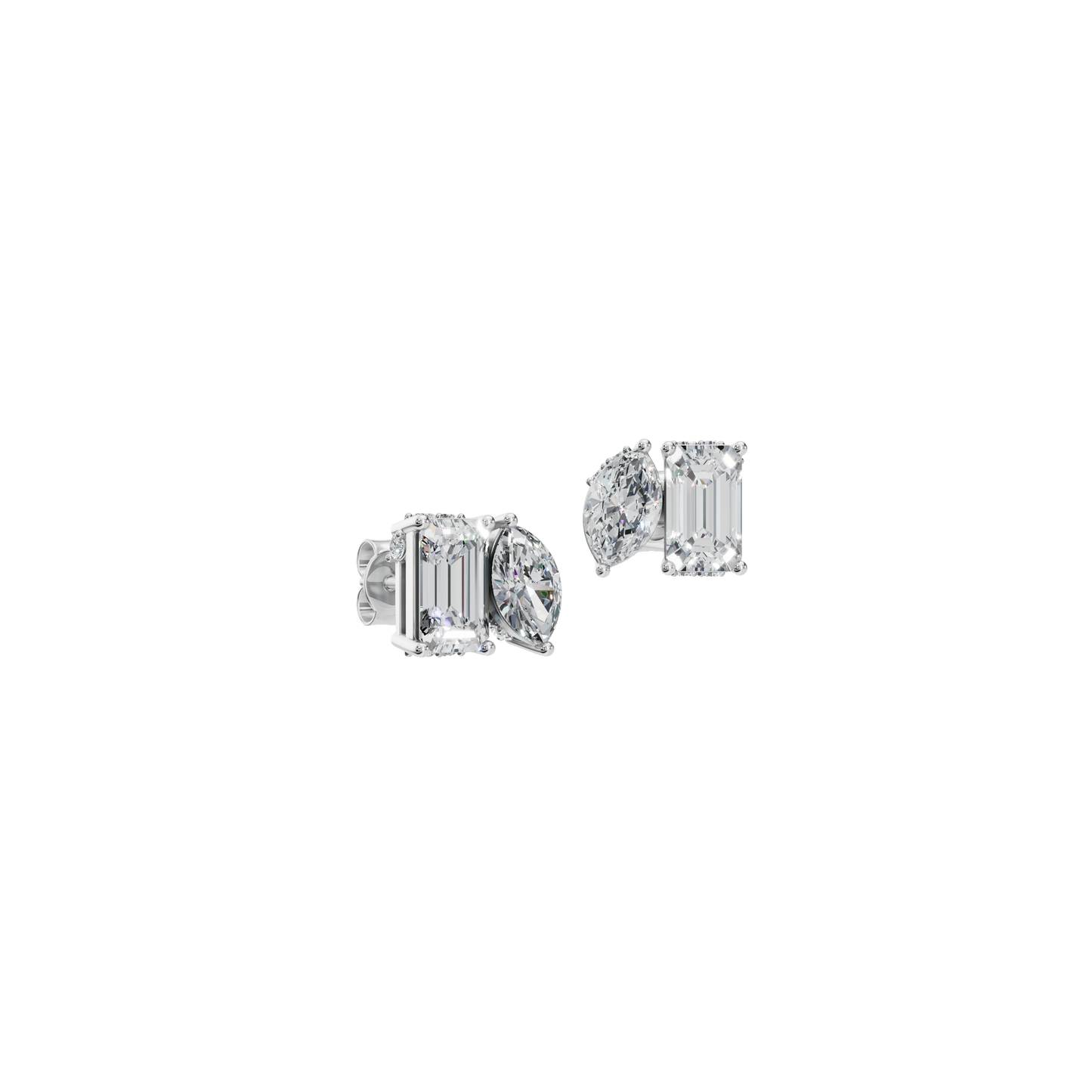 MARQUISE-EMERALD EARRING - M&D Signature Jewels