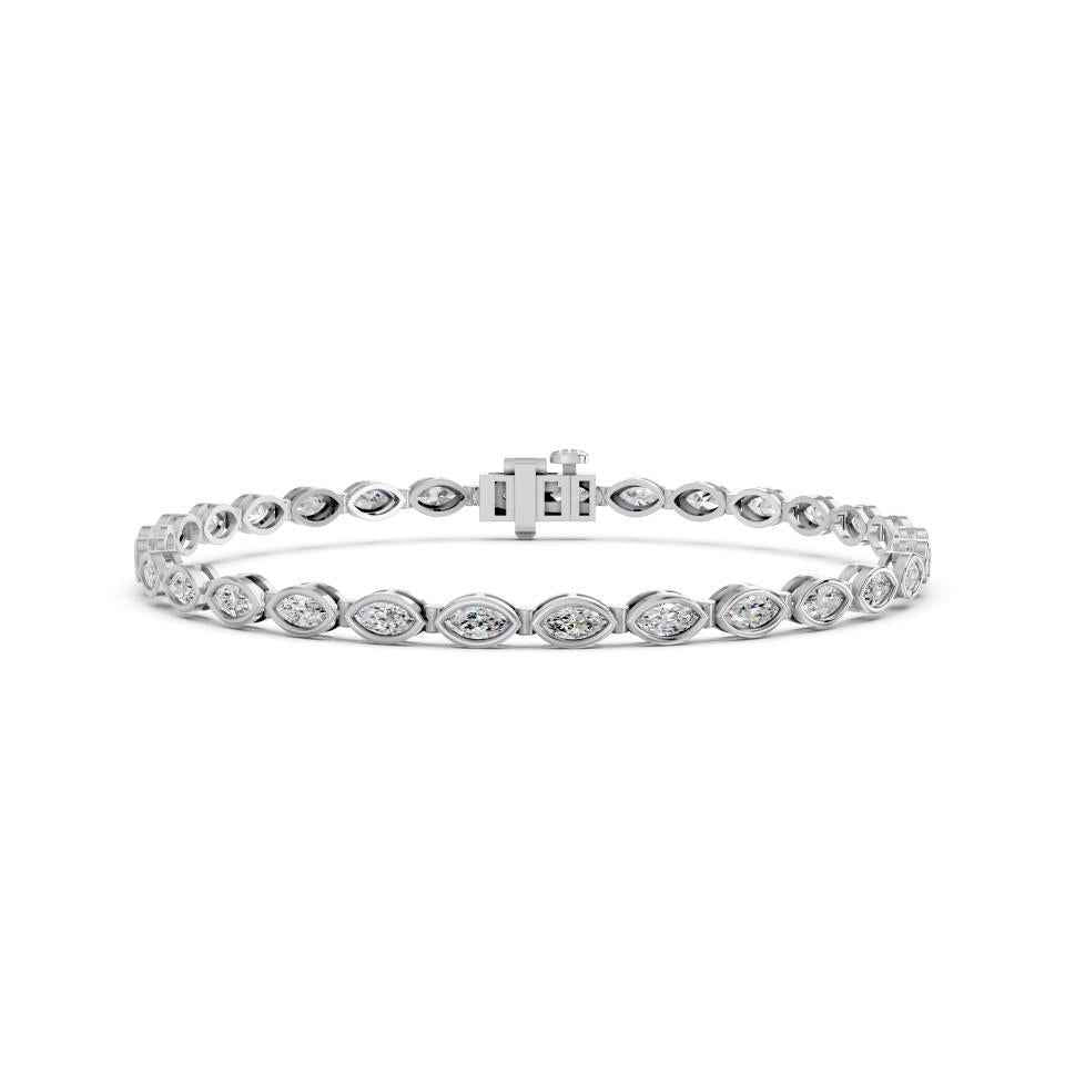 MARQUISE BEZEL BRACELET