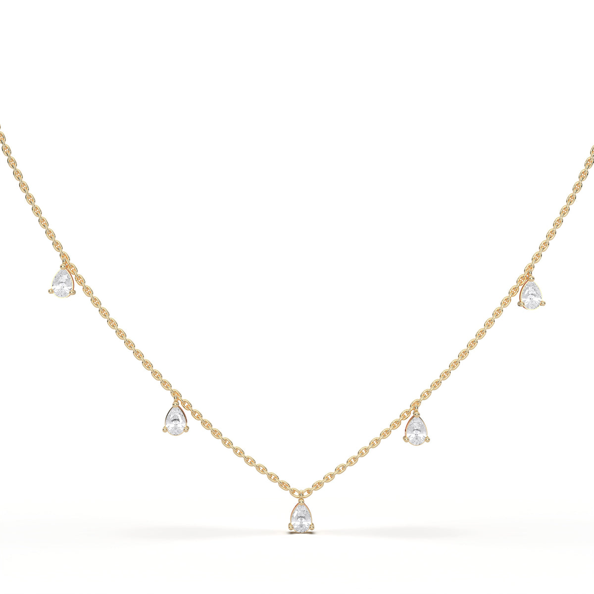 PEAR FANCY NECKLACE
