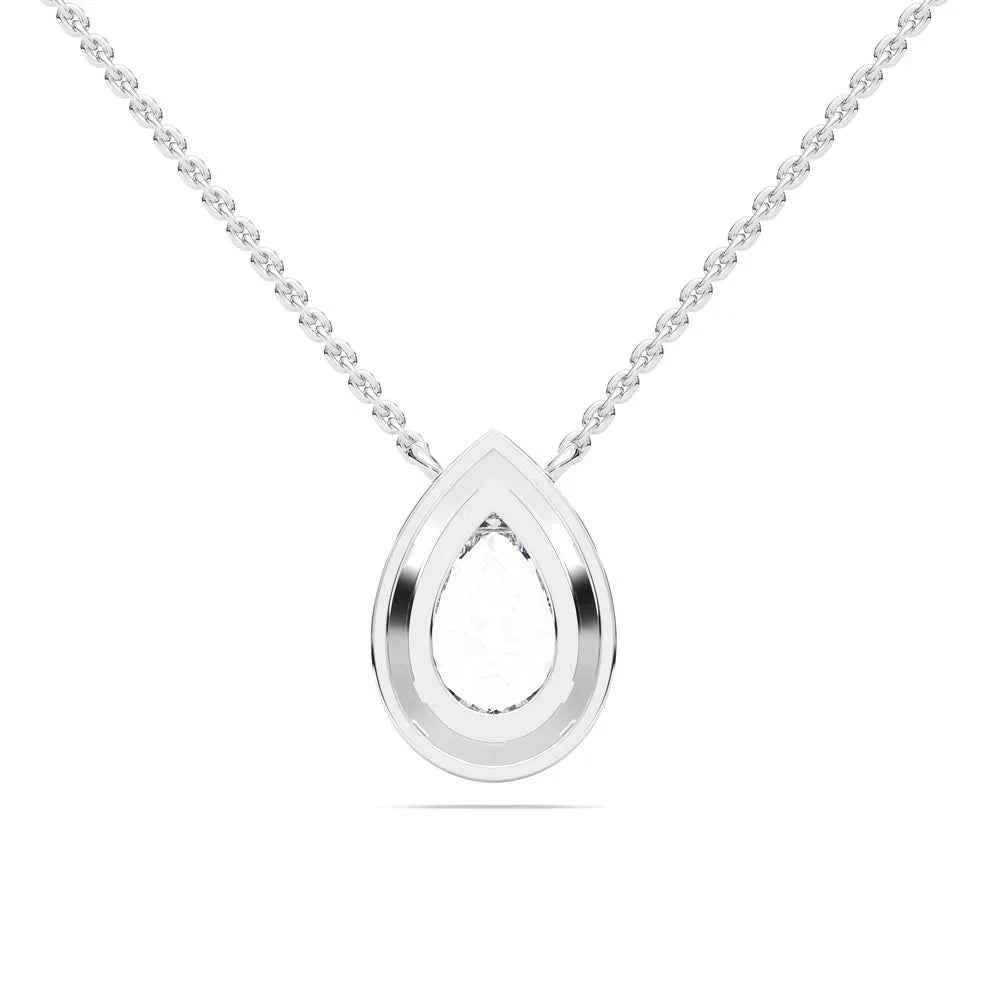 PEAR HALO PENDANT