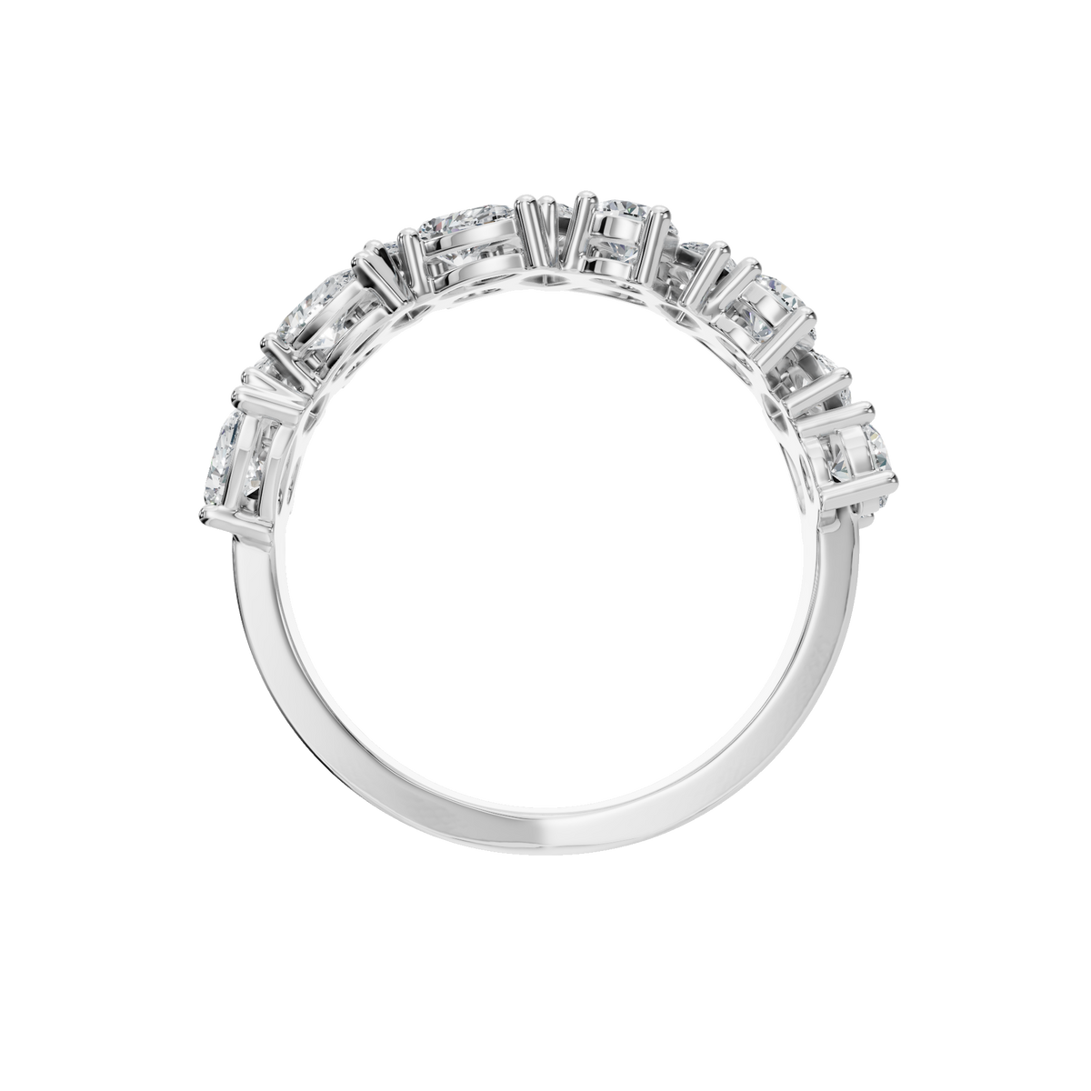 MULTI-SHAPE WEDDING BAND