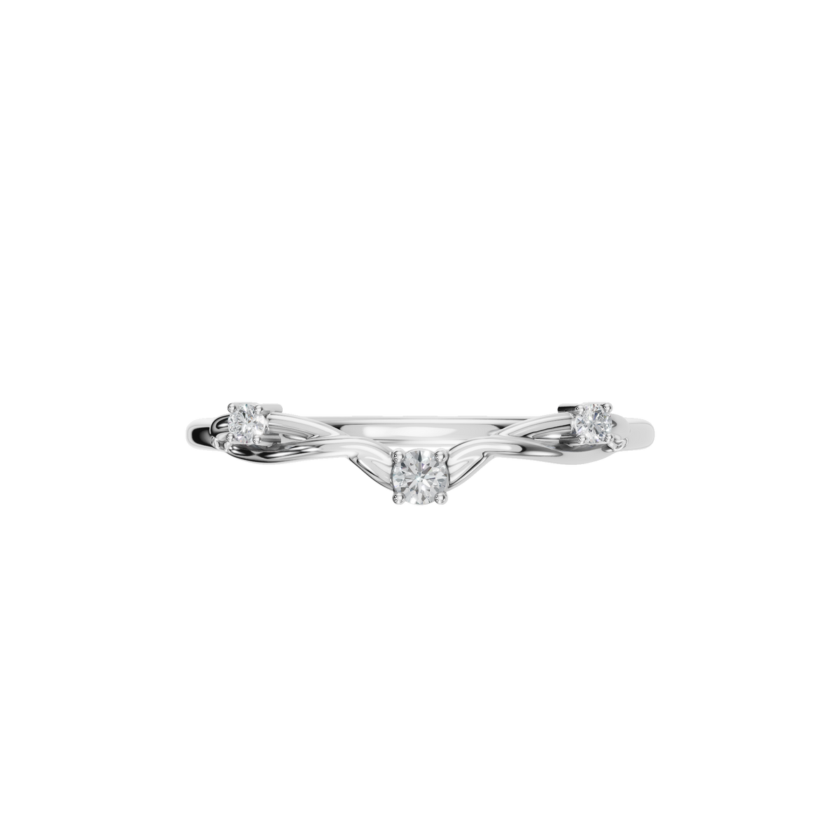 ROUND WEDDING BAND