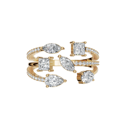 FANCY WEDDING RING - M&D Signature Jewels