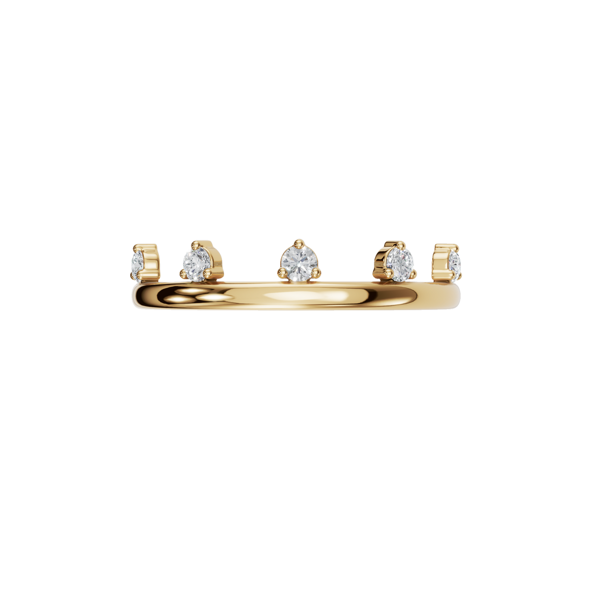 ROUND WEDDING BAND
