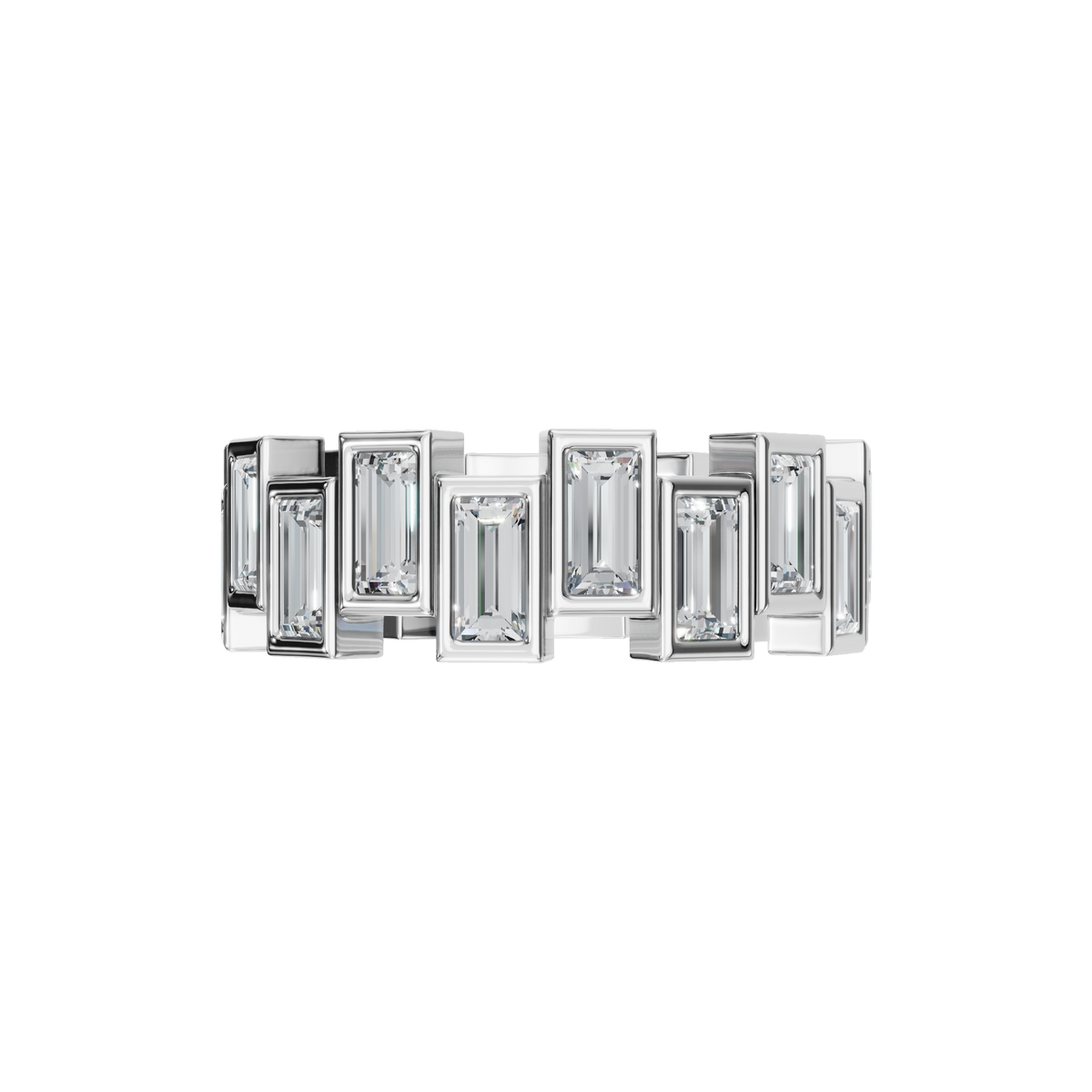 BAGUETTE ETERNITY WEDDING BAND