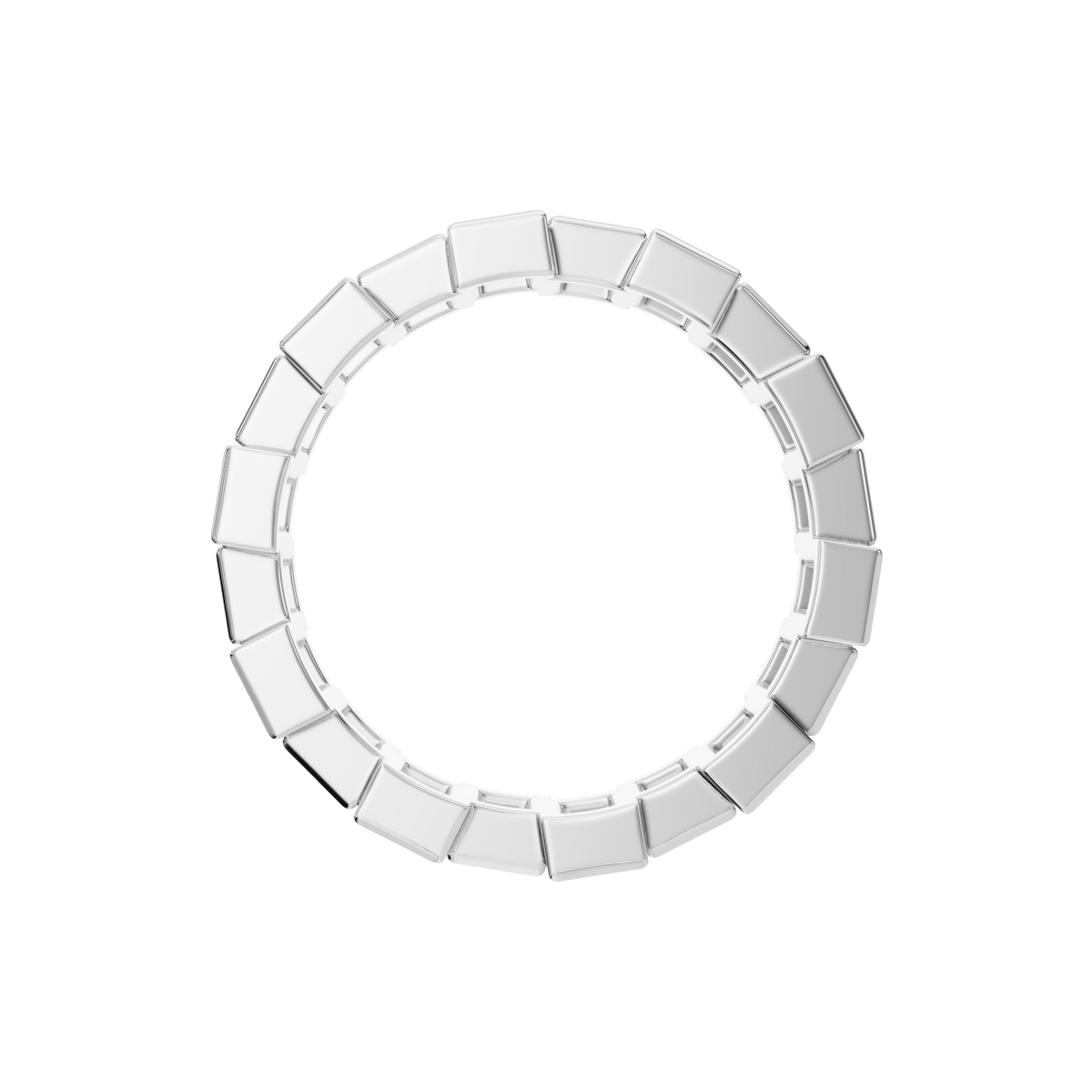 BAGUETTE ETERNITY WEDDING BAND