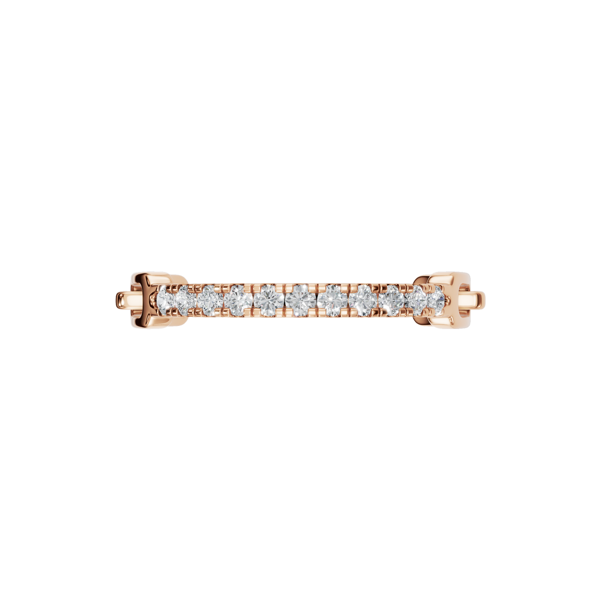 ROUND HALF ETERNITY WEDDING BAND