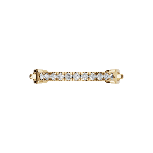 ROUND HALF ETERNITY WEDDING BAND - M&D Signature Jewels