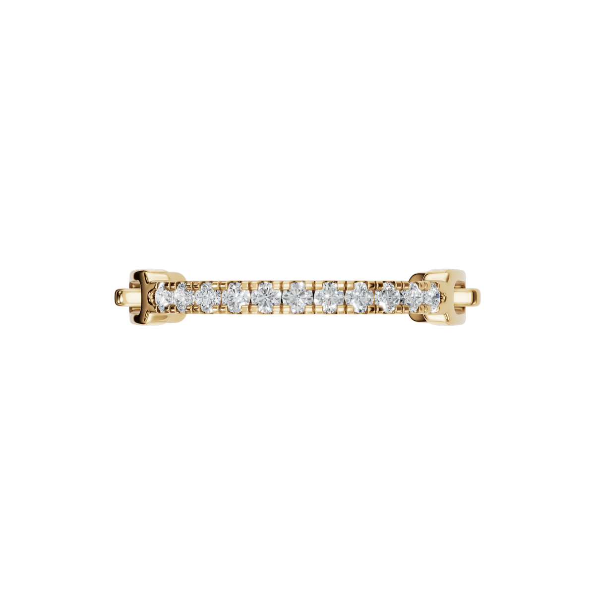 ROUND HALF ETERNITY WEDDING BAND