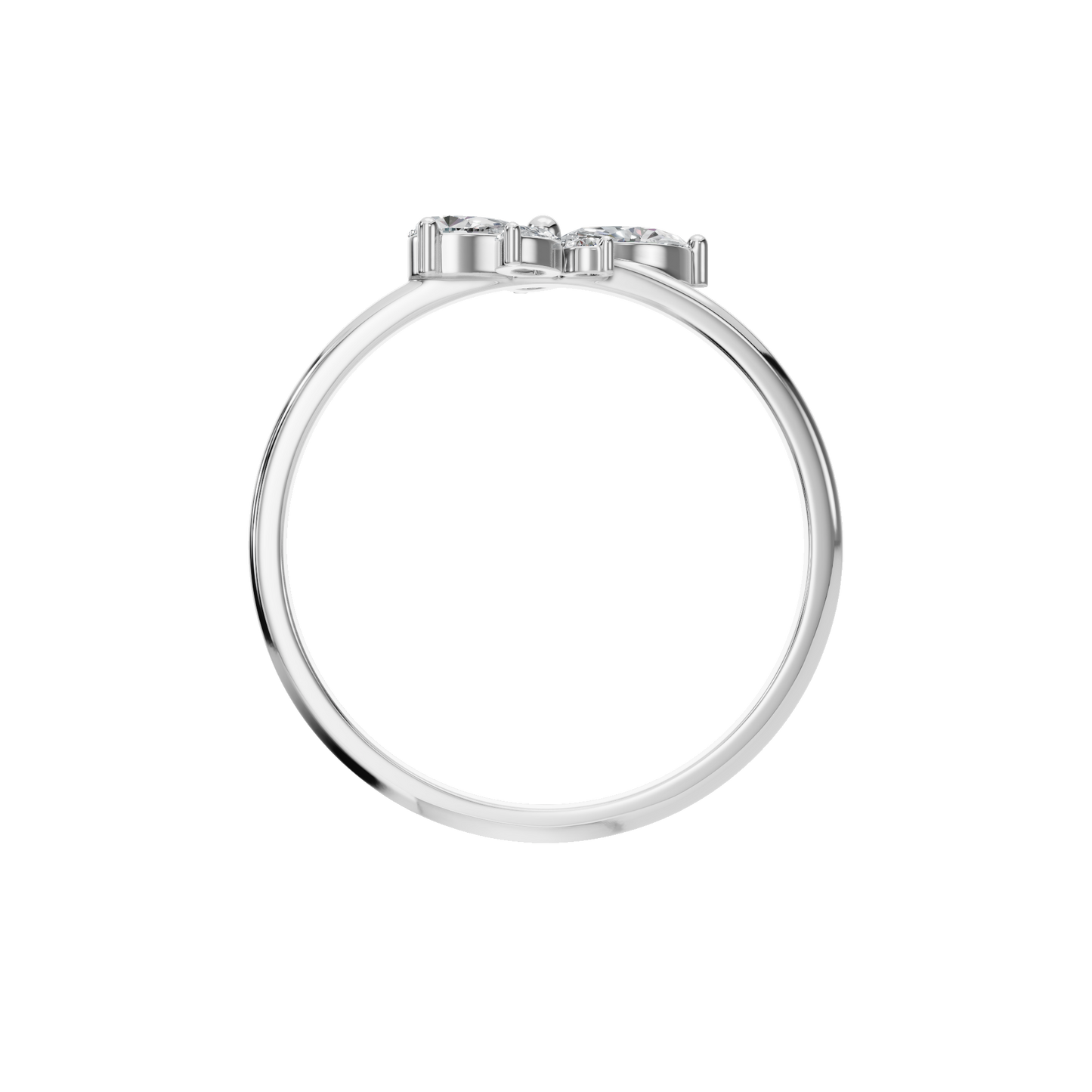 FLOWER WEDDING BAND - M&D Signature Jewels