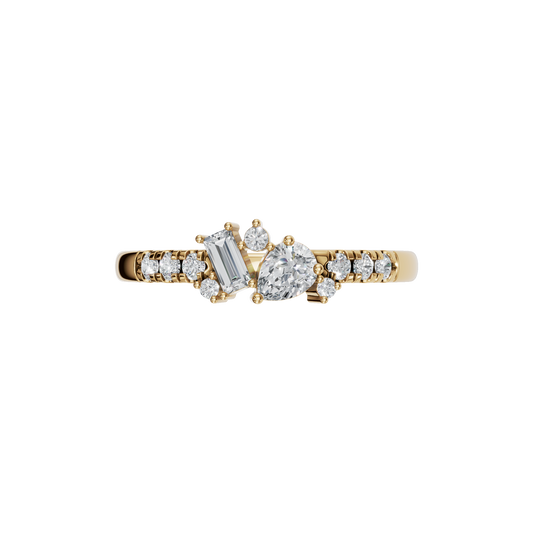 MULTI-SHAPE WEDDING BAND - M&D Signature Jewels