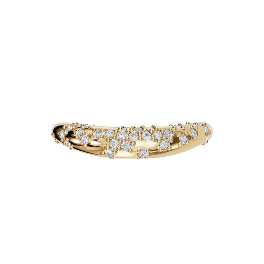 PAVE WEDDING BAND - M&D Signature Jewels