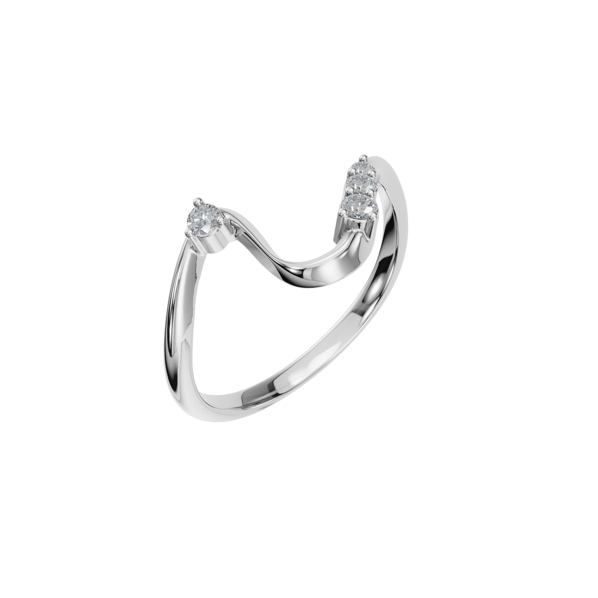 ROUND PAVE WEDDING BAND