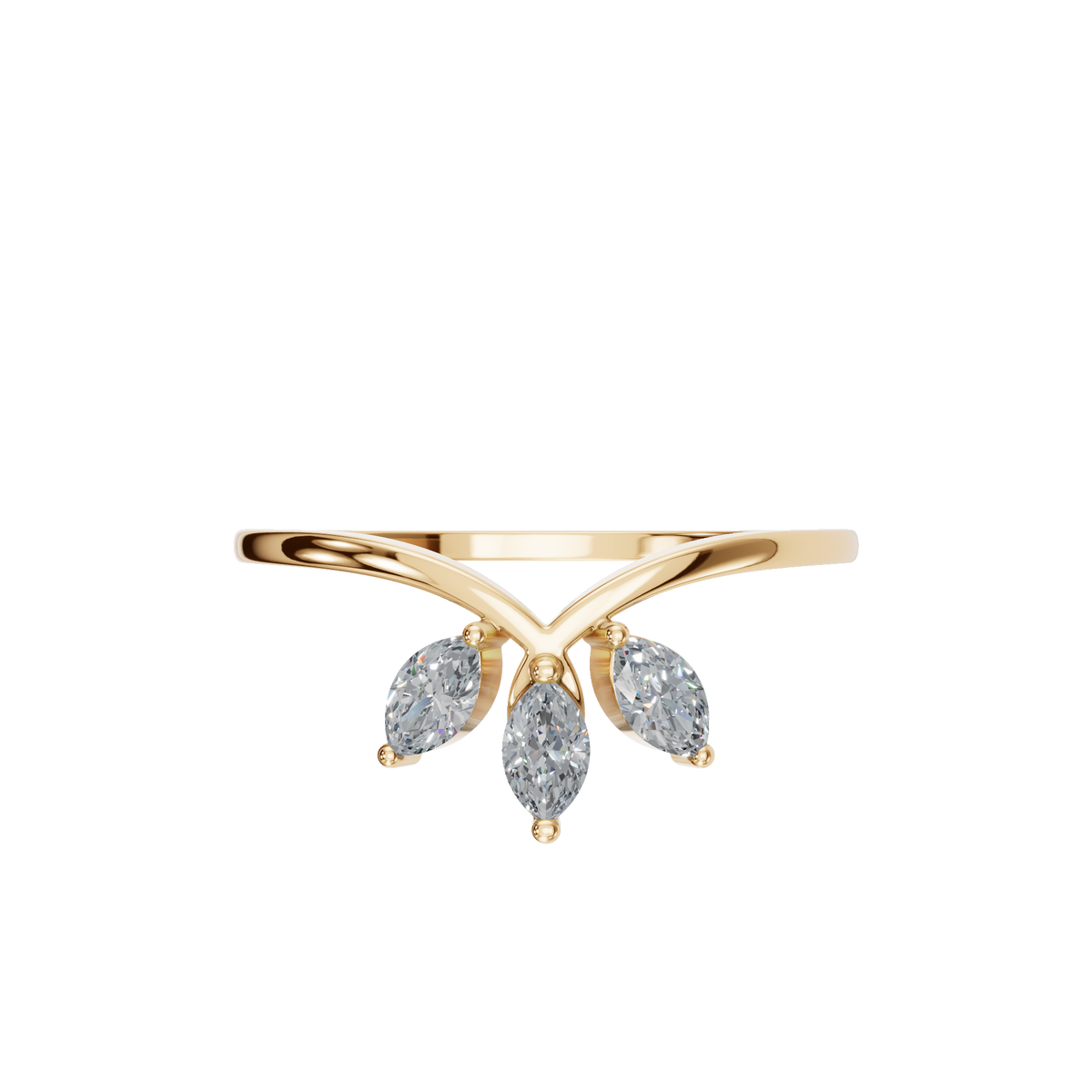 MARQUISE WEDDING BAND