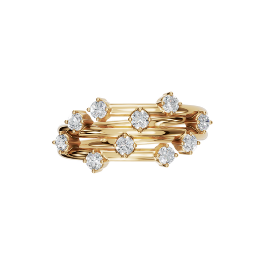 BRAIDED WEDDING RING - M&D Signature Jewels