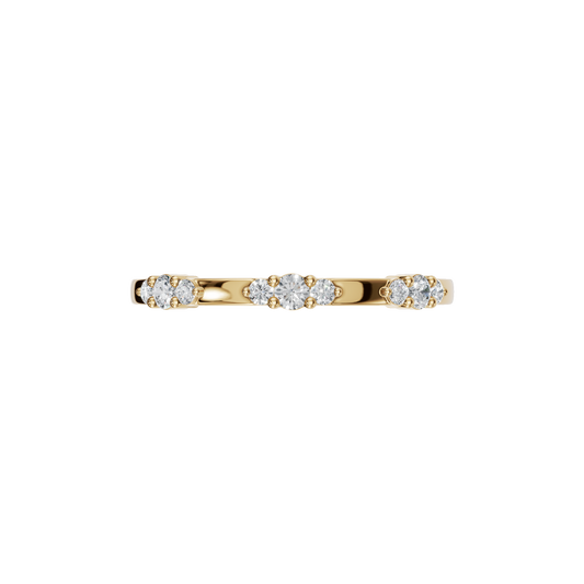 MARQUISE WEDDING BAND - M&D Signature Jewels