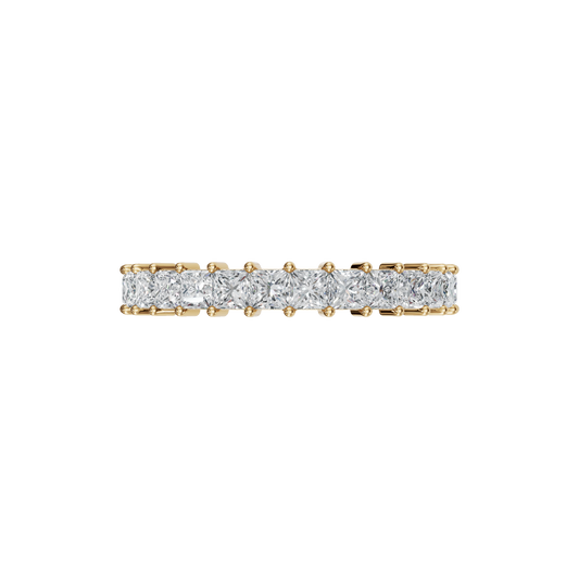 PRINCESS HALF ETERNITY WEDDING BAND - M&D Signature Jewels