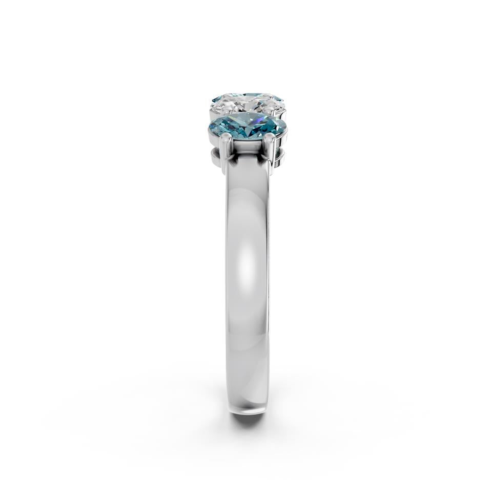 BLUE OVAL BAND