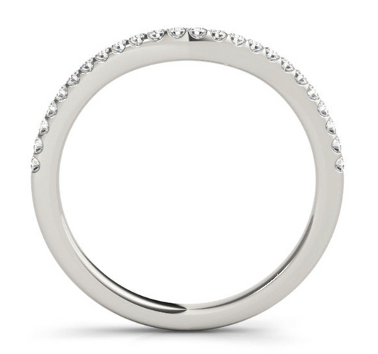 ROUND WEDDING BAND