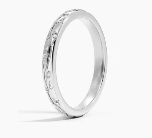 BLOOM CARVED RING - M&D Signature Jewels