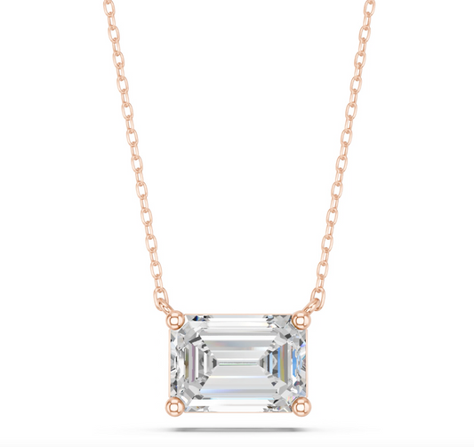 EMRALD SOLITAIRE PENDANT