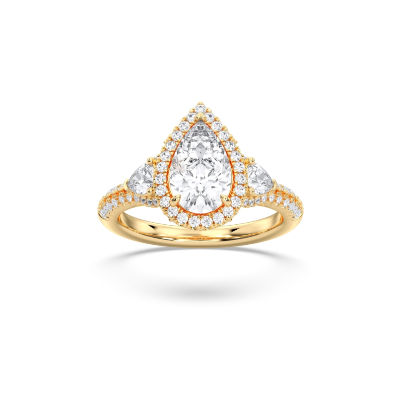 PEAR VINTAGE RING - M&D Signature Jewels