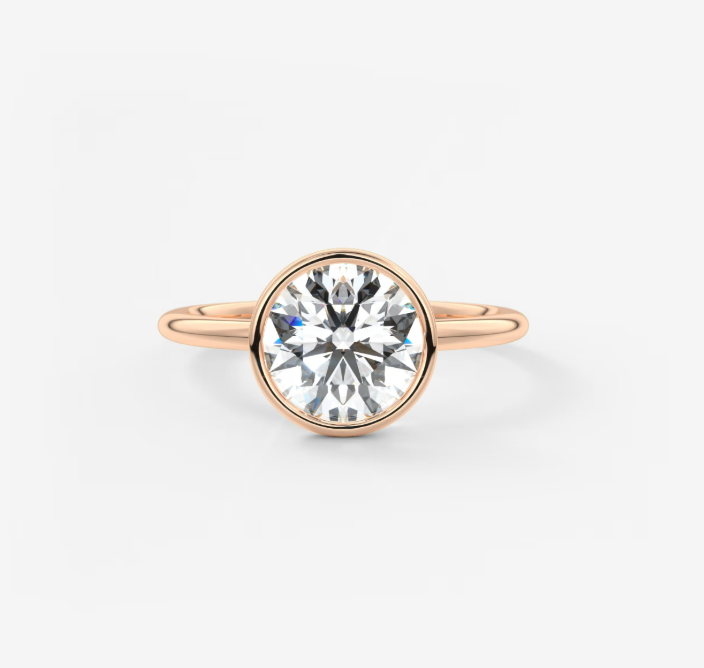 ROUND BEZEL RING