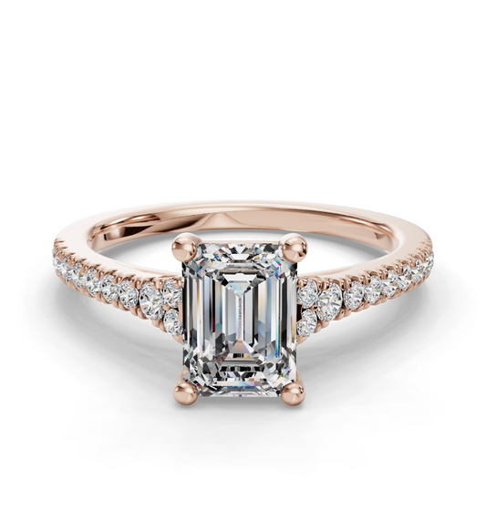 EMERALD CATHEDRAL RING