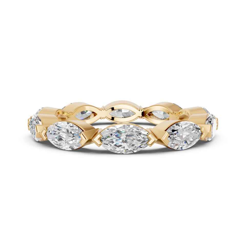 MARQUISE E-W ETERNITY BAND