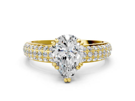 PEAR VINTAGE RING - M&D Signature Jewels