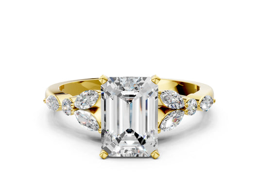 EMERALD NATURE INSPIRED RING - M&D Signature Jewels