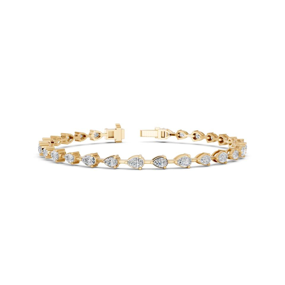PEAR TENNIS BRACELET