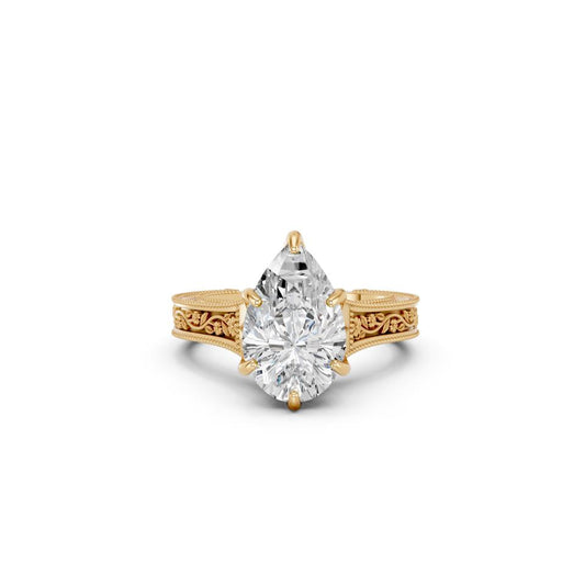 PEAR. VINTAGE RING