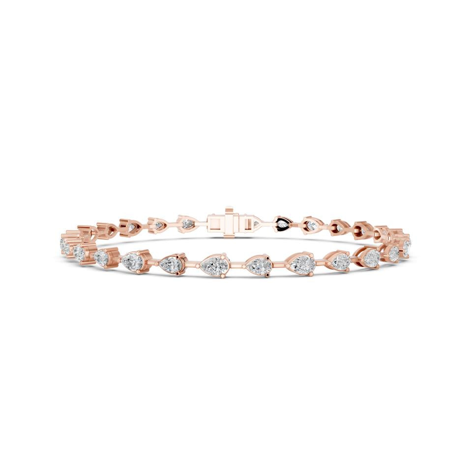 PEAR TENNIS BRACELET