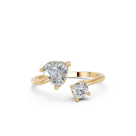 HEART & CUSHION TOI MOI RING