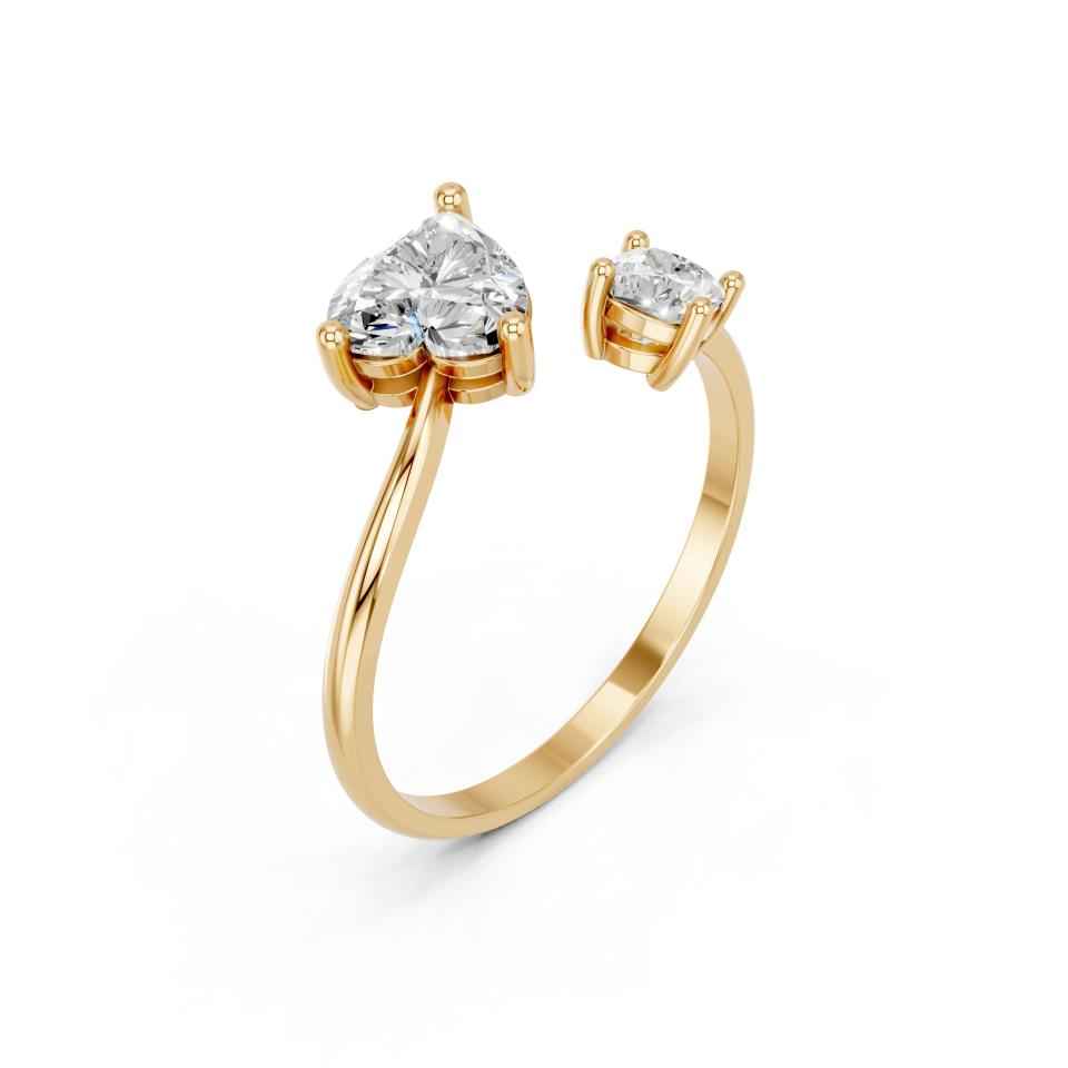 HEART & CUSHION TOI MOI RING