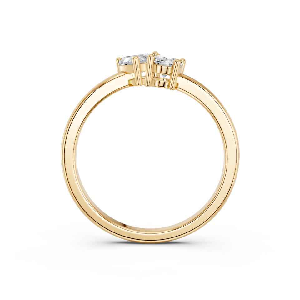 HEART & OVAL TOI MOI RING