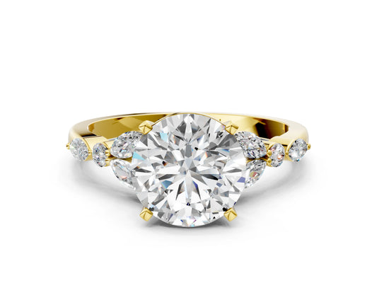 ROUND NATURE INSPIRED RING - M&D Signature Jewels