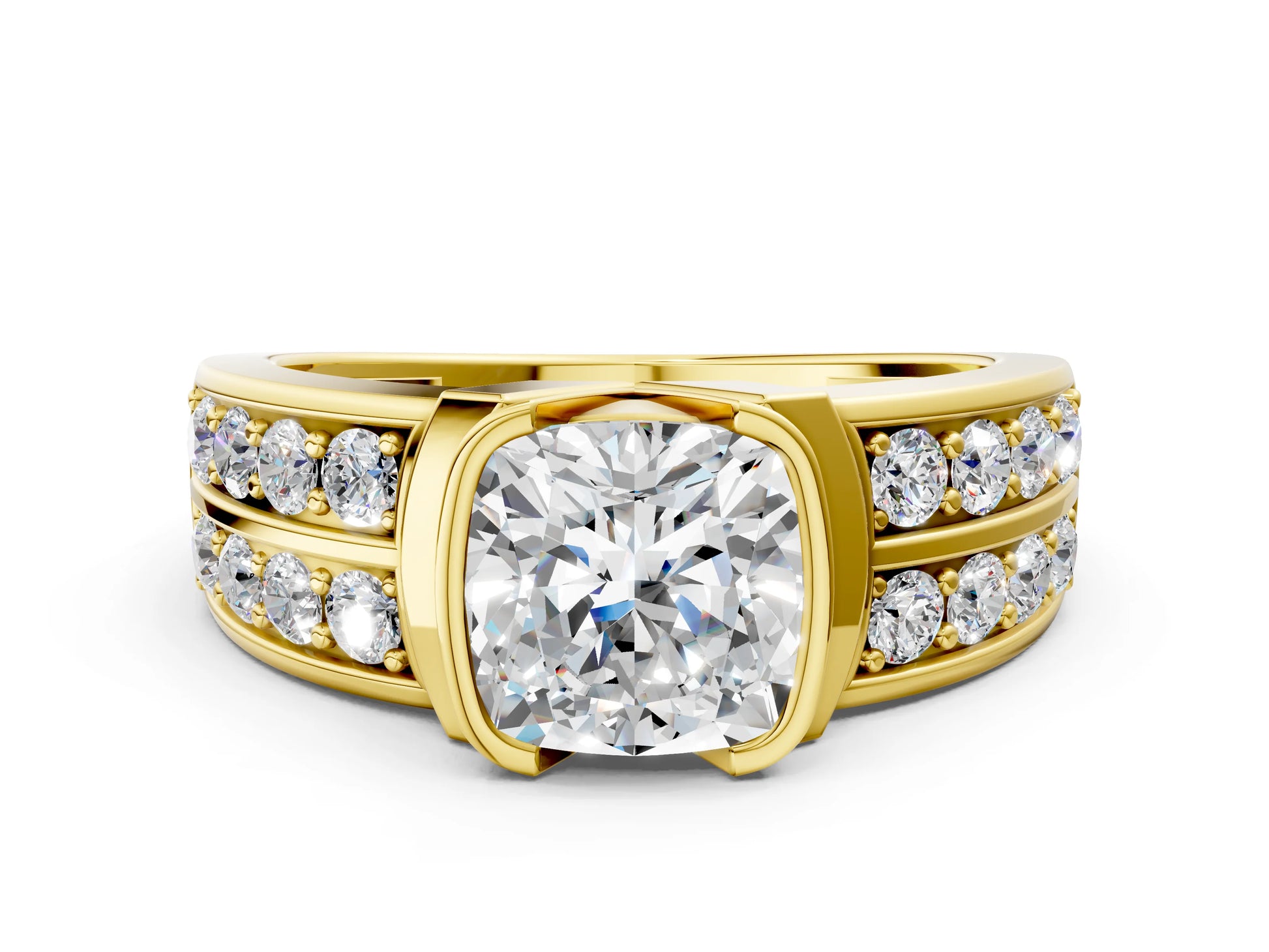 CUSHION VINTAGE RING - M&D Signature Jewels