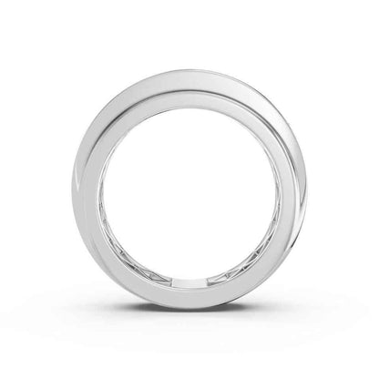 5 STONE ROUND MENS RING