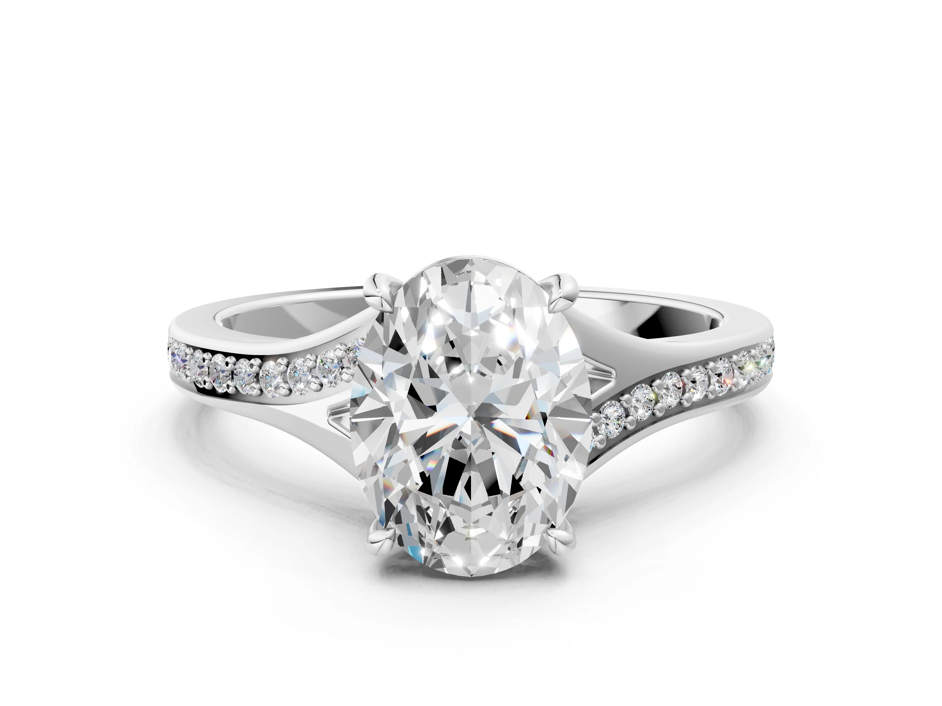 OVAL NATURE INSPIRED RING